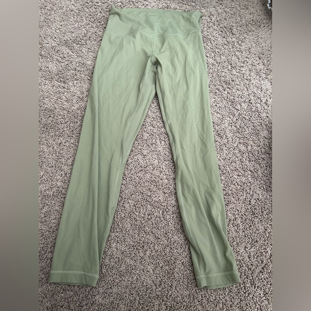 Sage green Lululemon leggings